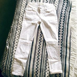 Lucky Brand Lolita Skinny White Denim Jeans